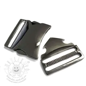 Fém tuk csat 40 mm anthracite