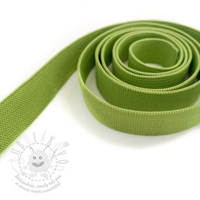 Lapos gumi 15 mm dark lime