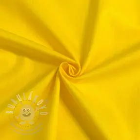 Popelín pamut anyag lemon
