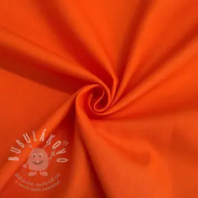 Popelín pamut anyag orange