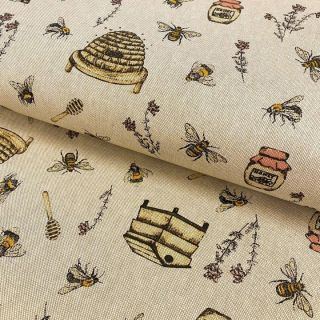 Dekorációs anyag Linenlook premium Bee Honey Buzzing