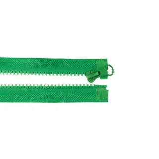 Bontható cipzár 65 cm grass green