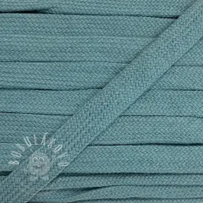 Pamut zsinór lapos 13 mm baby blue