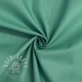 Popelín pamut anyag cyan
