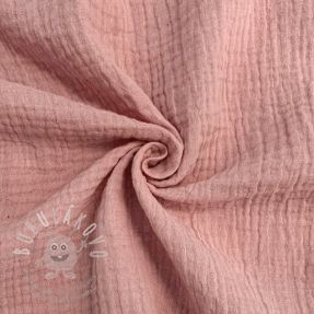 Dupla géz/muszlin soft rose