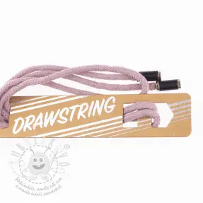 Kapucni zsinór fém végekkel 115 cm HEAD3 lilac