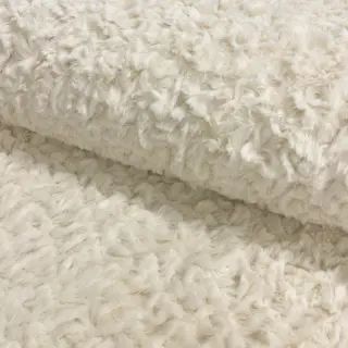 Műszőrme Curly ecru