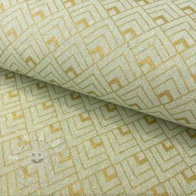 Dekorációs anyag Linenlook Art deco cubes mint metallic premium