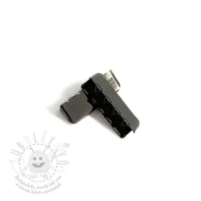 Szalagvég 25 mm anthracite