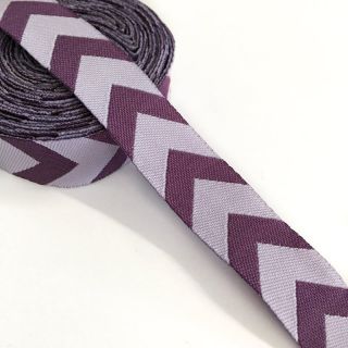 Szalag Chevron purple