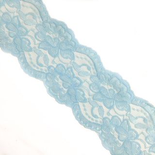 Csipke Blossom light blue