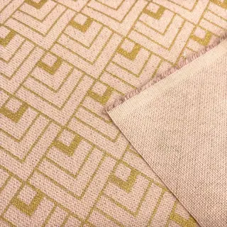 Dekorációs anyag Linenlook Art deco cubes rose metallic premium