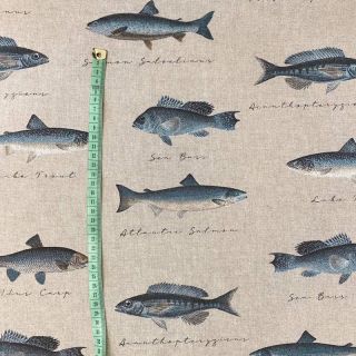 Dekorációs anyag Linenlook Fish vintage