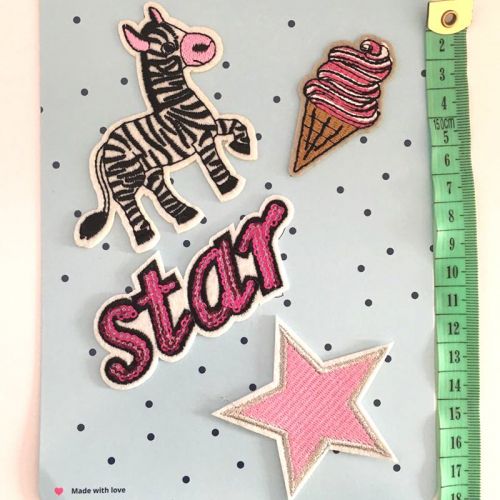 Sticker BIPP Zebra Star