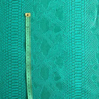 Műbőr COBRA turquoise
