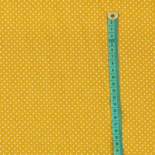 Pamutvászon Petit dots ochre
