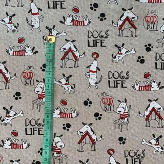 Dekorációs anyag Linenlook Dogs life