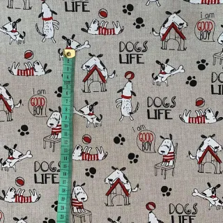 Dekorációs anyag Linenlook Dogs life