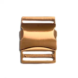 Fém tuk csat 40 mm copper