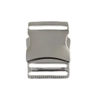 Fém tuk csat 40 mm silver