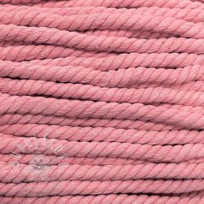 Tekert pamut zsinór 12 mm pink