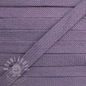 Pamut zsinór lapos 13 mm lavender