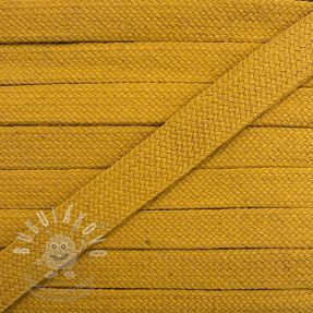 Pamut zsinór lapos 17 mm ochre