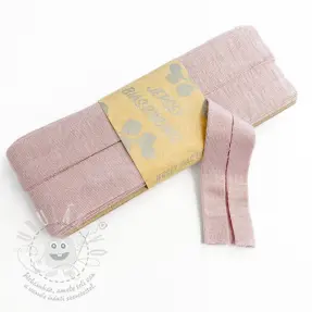 Szegőgumi viszkóz - 3 m washed pink