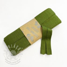 Szegőgumi viszkóz - 3 m olive green