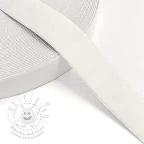 Sima gumi 3 cm off white
