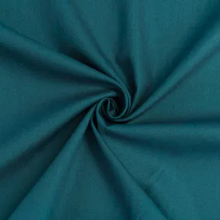 Popelín pamut anyag dark cyan