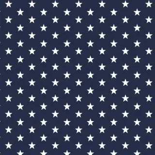 Pamutvászon Petit stars navy
