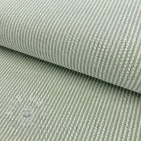 Dekorációs anyag DOBBY Colored stripe soft green