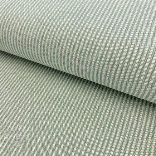 Dekorációs anyag DOBBY Colored stripe soft green