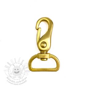 Fém karabiner 25 mm gold