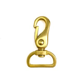 Fém karabiner 25 mm gold