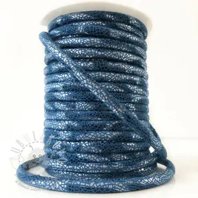 Bársony zsinór Glitter blue