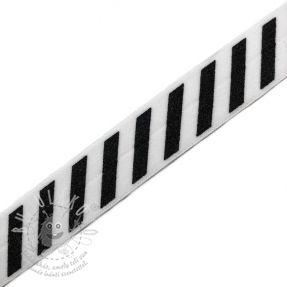 Szegőgumi STRIPE 20 mm white