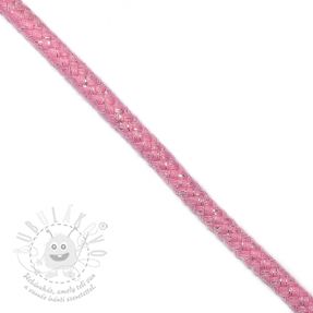 Lurex zsinór 10 mm pink