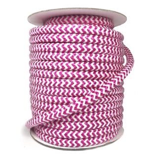 Kötött zsinór ZIG ZAG fuchsia