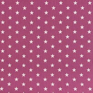 Pamutvászon Petit stars mauve