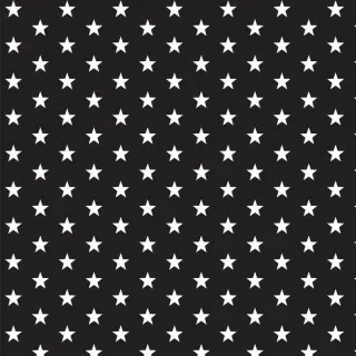 Pamutvászon Petit stars black