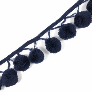 Pom-pom szalag MEGA dark blue