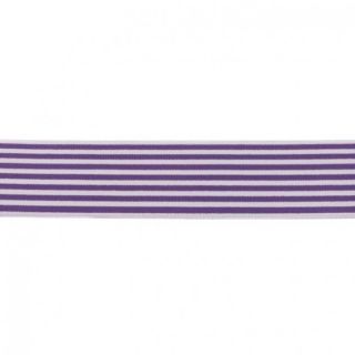 Sima gumi 4 cm Stripe purple