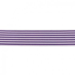 Sima gumi 4 cm Stripe purple