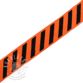 Szegőgumi STRIPE 20 mm orange