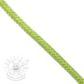 Lurex zsinór 10 mm lime