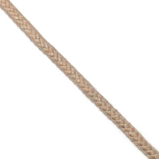 Lurex zsinór 10 mm beige