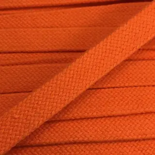 Pamut zsinór lapos 15 mm orange