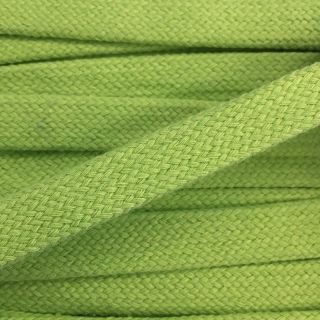 Pamut zsinór lapos 15 mm lime